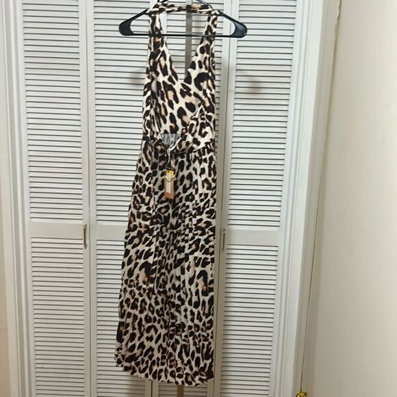 👗 NWT Le Superbe Cathouse Pleated Dress – Size M 👗 - Picture 7 of 11